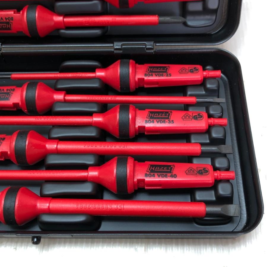 ◇◇ HAZET ハゼット ハンドツール 絶縁ドライバーセット 804 ◇◇ HAZET ハゼット ハンドツール 絶縁ドライバーセット 804