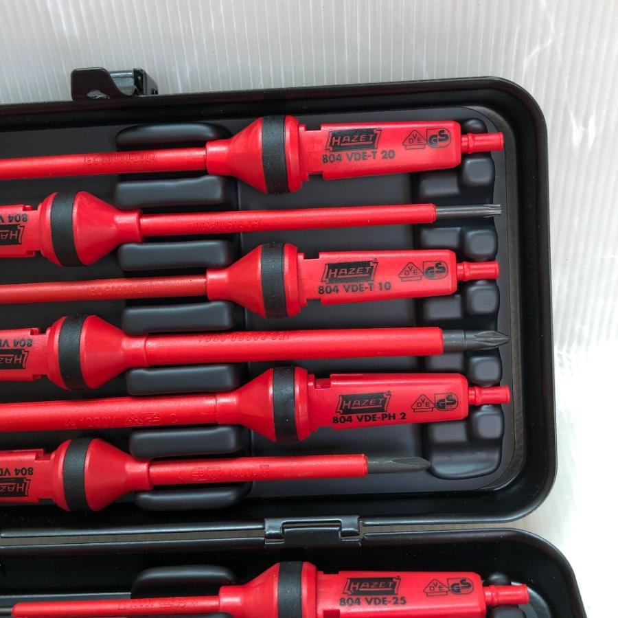 ◇◇ HAZET ハゼット ハンドツール 絶縁ドライバーセット 804 ◇◇ HAZET ハゼット ハンドツール 絶縁ドライバーセット 804
