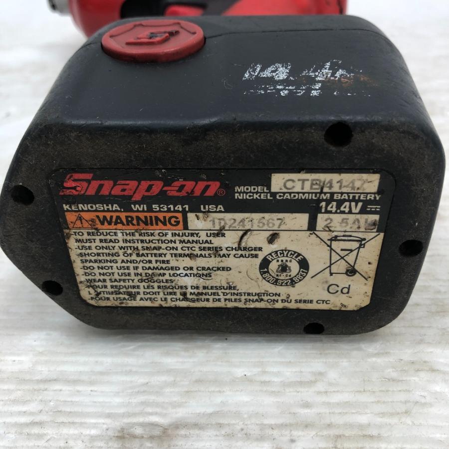 ◇◇ Snap-on スナップオン 電動工具 インパクトレンチ 充電池1 ◇◇ Snap-on スナップオン 電動工具 インパクトレンチ 充電池1