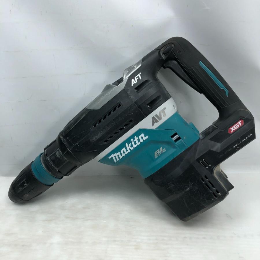 MAKITA マキタ 電動工具 ハンマドリル 充電器・充電池2個・ケース付 コードレス式 40v HR005G ブルー 【ダイヤコア】 傷や汚れあり