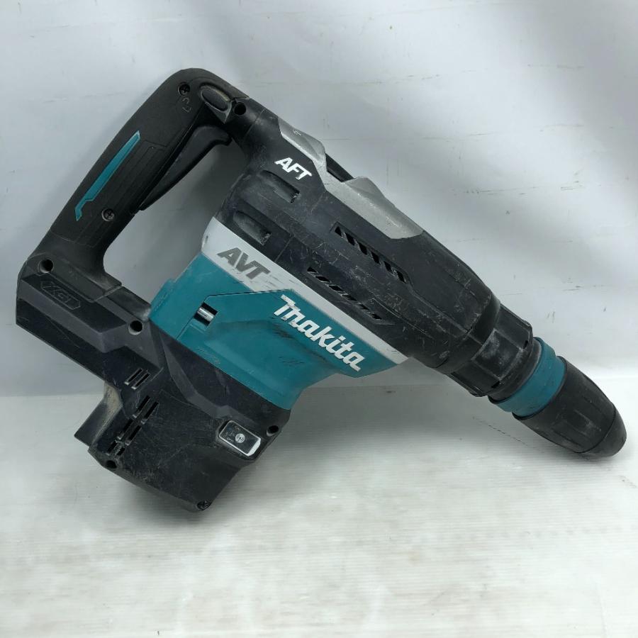 MAKITA マキタ 電動工具 ハンマドリル 充電器・充電池2個・ケース付 コードレス式 40v HR005G ブルー 【ダイヤコア】 傷や汚れあり