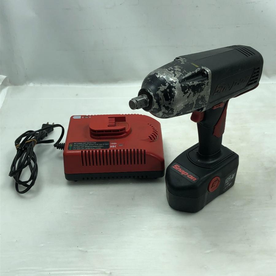 ◇◇ Snap-on スナップオン 電動工具 インパクトレンチ ブラック 傷や 