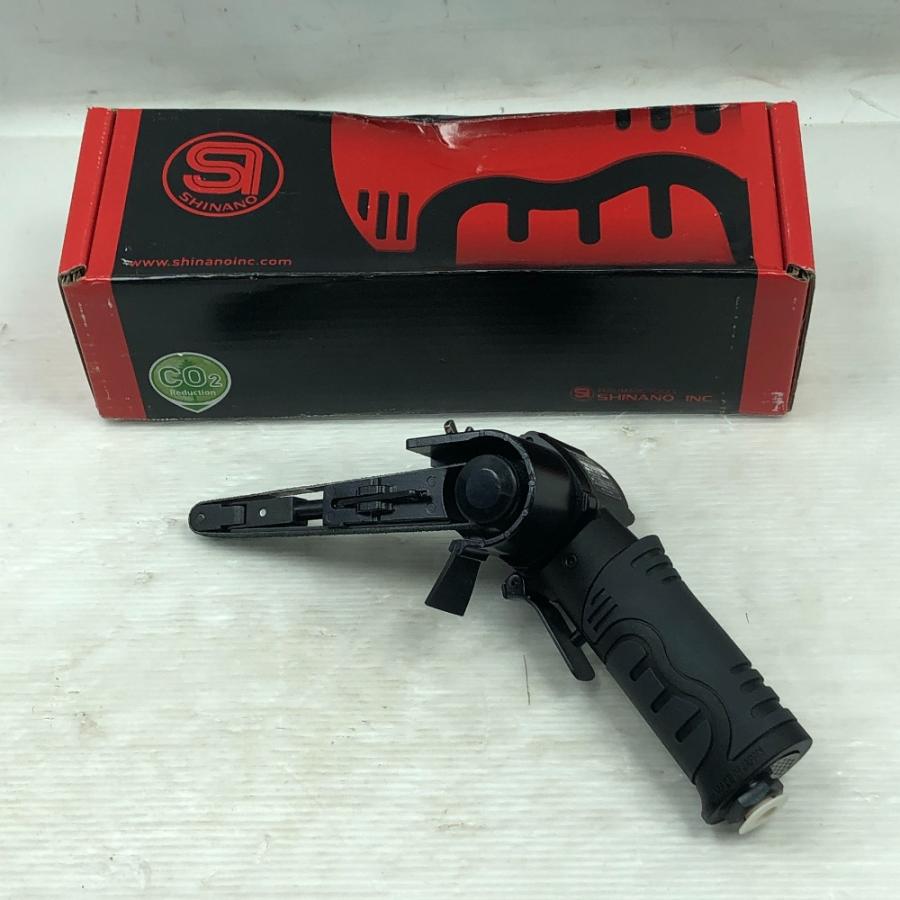 ◇◇ 信濃機販 電動工具 ベルトサンダ SI-2740G ブラック 未使用に近い