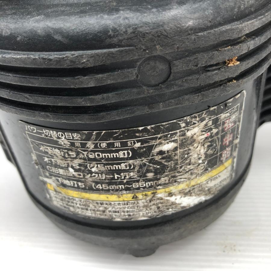 ◇◇ HITACHI 日立 工具 エアツール エア釘打ち NV90HR シルバー 傷や  