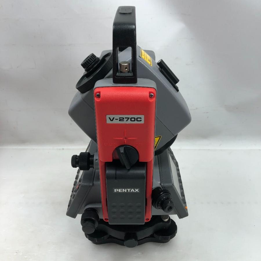 ◇◇PENTAX ペンタックス 工具 レーザー機器 トータルステーション 付属品完備 コードレス式 V-270C レッド ◇◇ PENTAX ペンタックス 工具 レーザー機器 トータルステーション