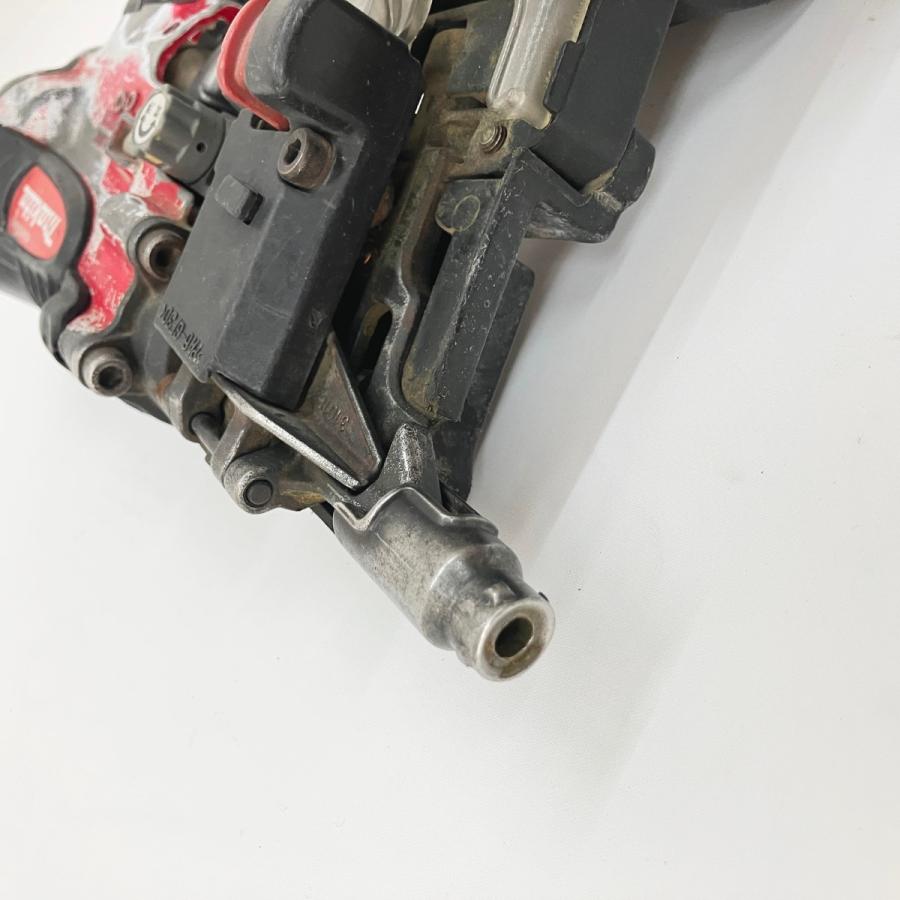 〇〇 MAKITA マキタ 高圧 エア釘打 AN510H レッド 現状渡し 傷や汚れ