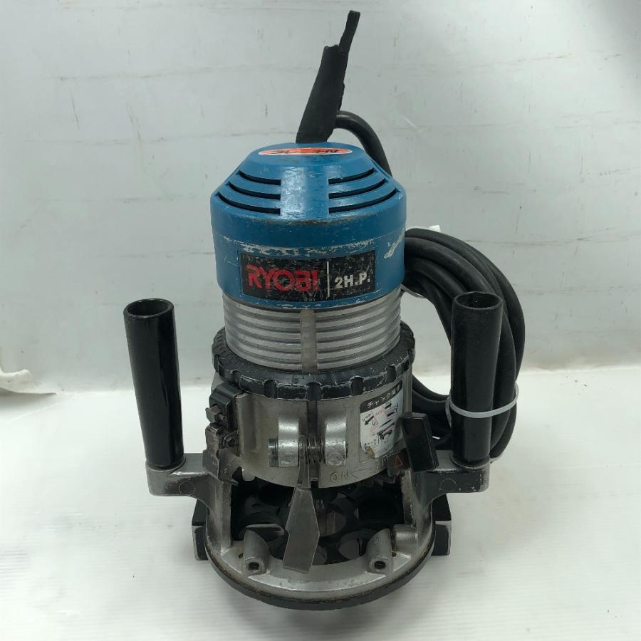 ◇◇ RYOBI リョービ 切削工具 ルーター R-330S ブルー 傷や汚れあり