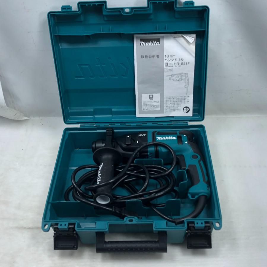 ◇◇MAKITA マキタ 締め付け工具 ハンマドリル ケース付 HR1841F ブルー ◇◇ MAKITA マキタ 締め付け工具 ハンマドリル ケース付 HR1841F