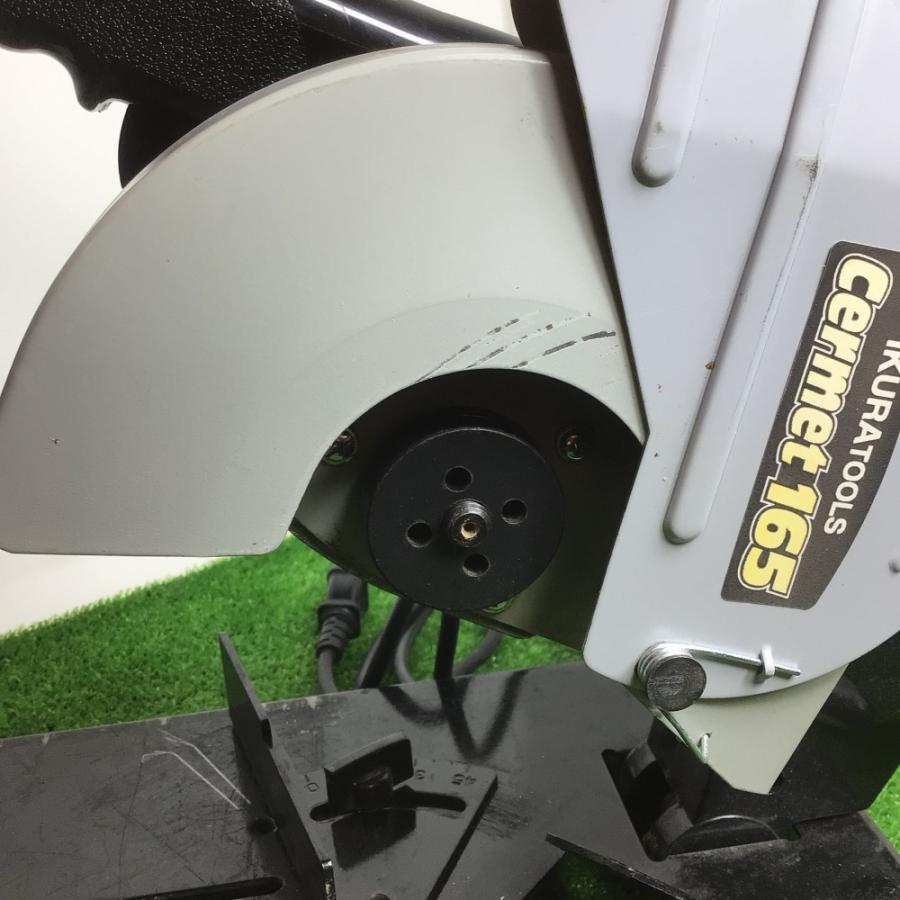 北海道旭川市直接取引歓迎 IKURATOOLS 育良 165mm cermet165 サーメット チップソー 切断機 IS-CTC165 通電動作確認済 電動工具 IKURATOOLS 育良精機 165mm サーメットチップソー切断機 （ケース