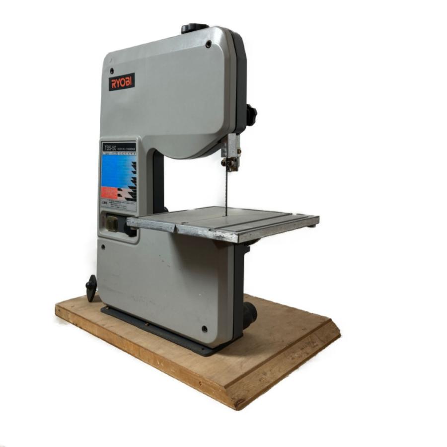 RYOBI リョービ 卓上バンドソー 自作ステージ付き TBS-50 やや傷や汚れ  