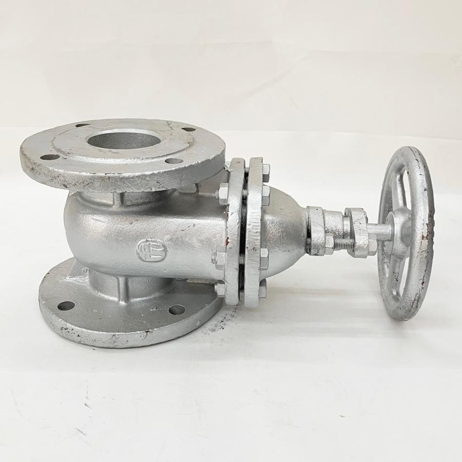 川本製作所 フランジ10K薄 スルース弁 VS-65-10KL ジャンク品 現状渡し