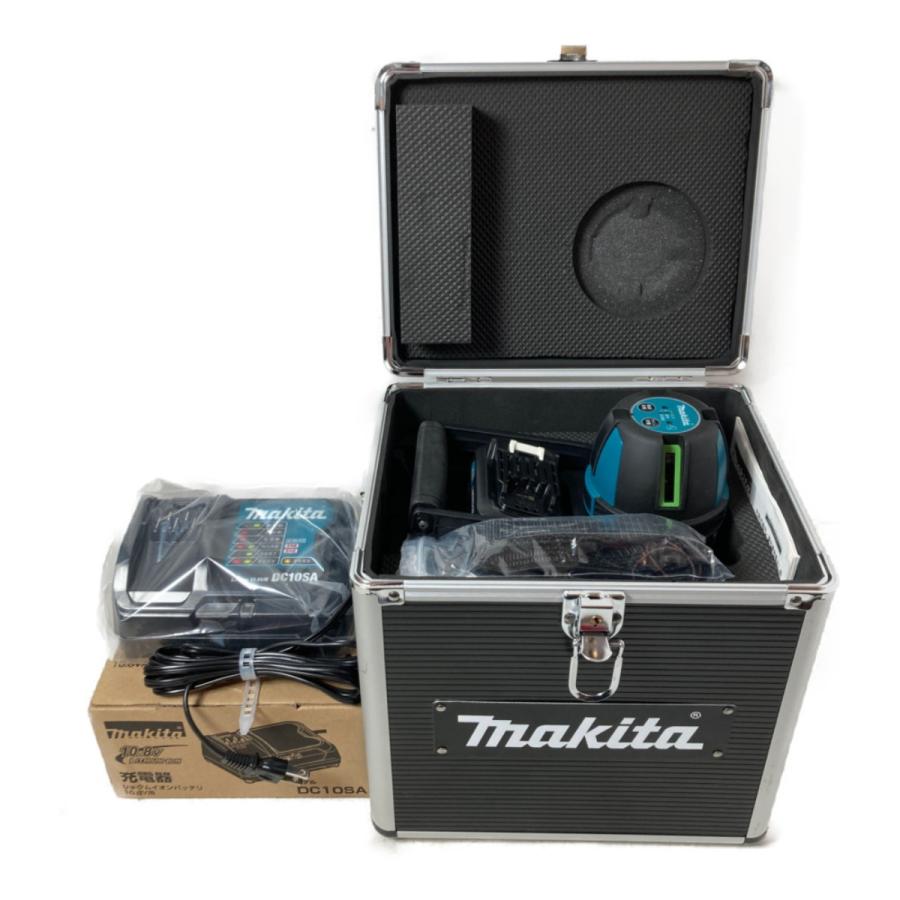 MAKITA マキタ グリーン レーザー墨出し器 （バッテリ1個・充電器 