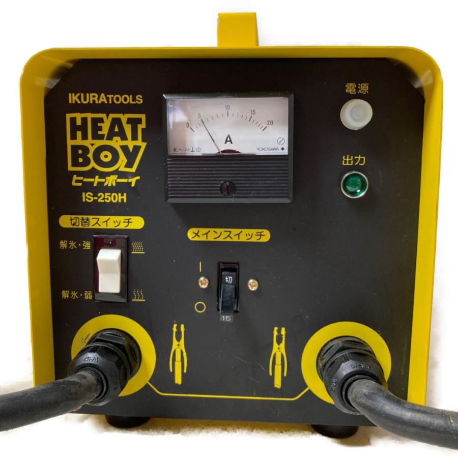 IKURATOOLS 育良精機 ヒートボーイ 解氷機 解氷クリップ付コード IKURATOOLS 育良精機 ヒートボーイ 解氷機 解氷クリップ付コード