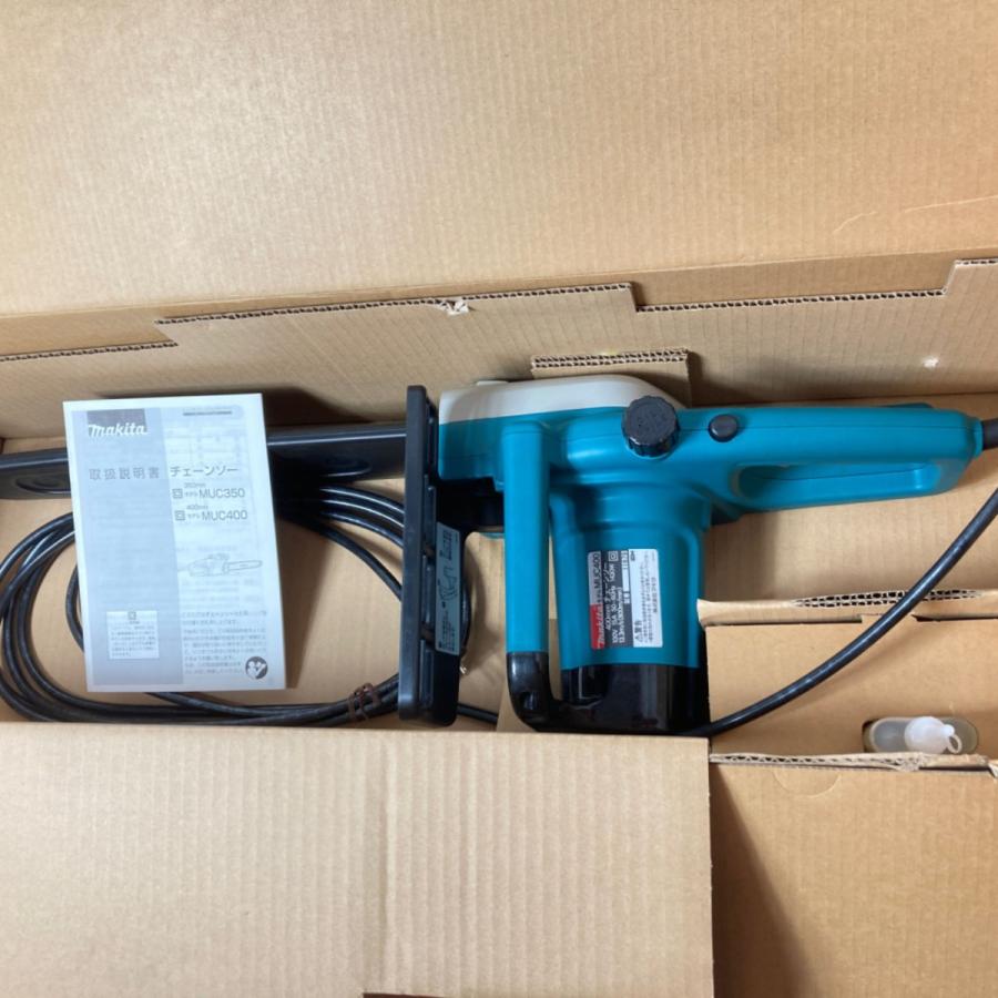 MAKITA マキタ コード式チェーンソー 400mm （取説・外箱付） MUC400
