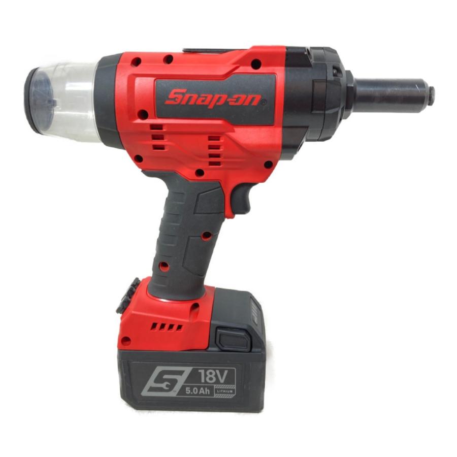 Snap-on スナップオン 18V コードレスリベットガン バッテリ1個付 