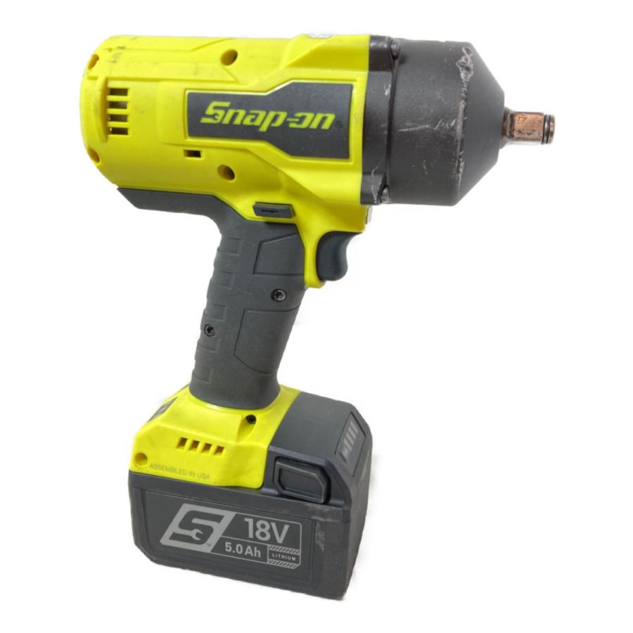 Snap-on スナップオン 18V コードレスインパクトレンチ （バッテリ1個
