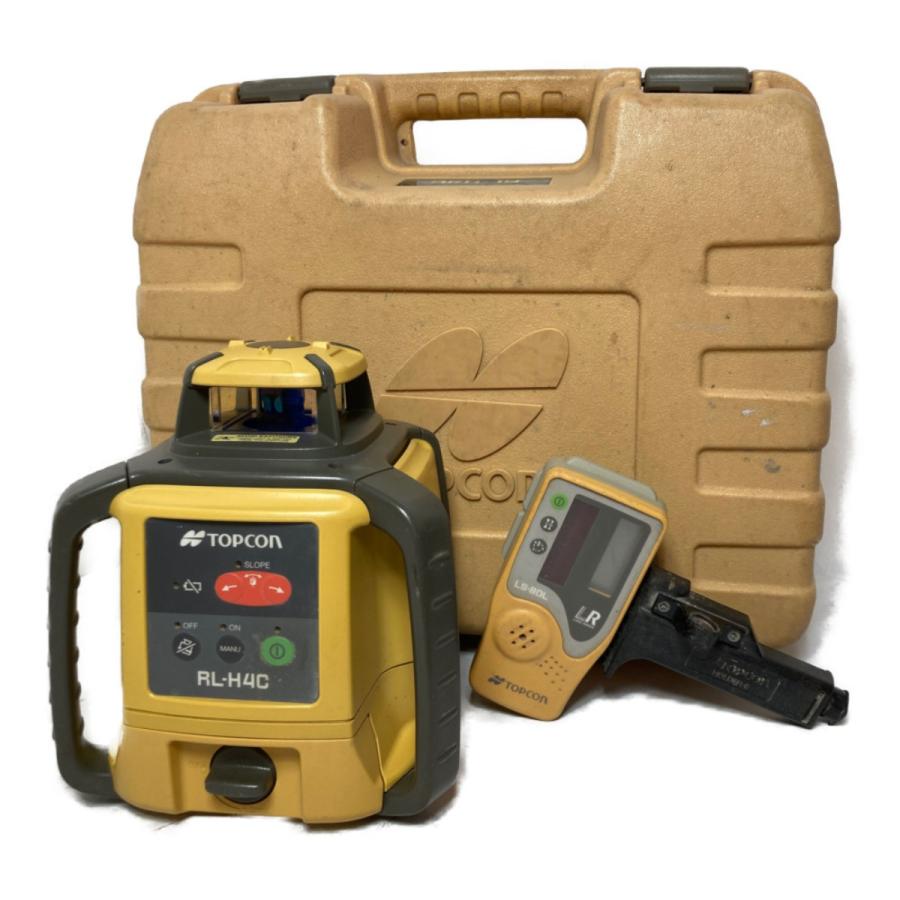 TOPCON ローティングレーザー （受光器 ・ケース付） RL-H4C イエロー 
