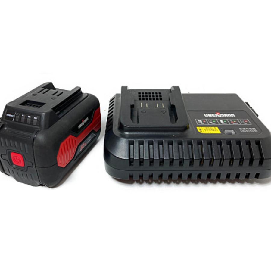 UBERMANN バッテリパック（50V/4.0Ah）1個＆充電器セット UB50VBP40