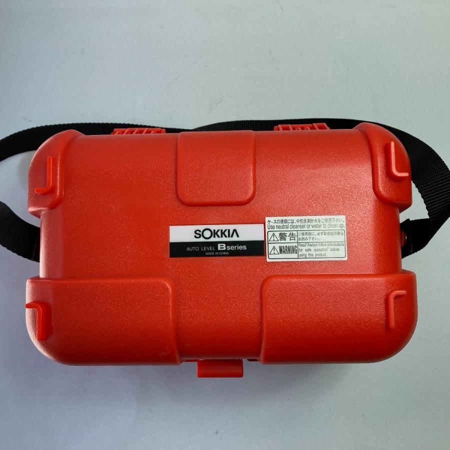 ソキア　B40A　レベル　中古品　現状品　ケース/説明書付き　【ハンズクラフト宜野湾店】 SOKKIA ソキア オートレベル (ケース付）校正歴不明 B40A グレー