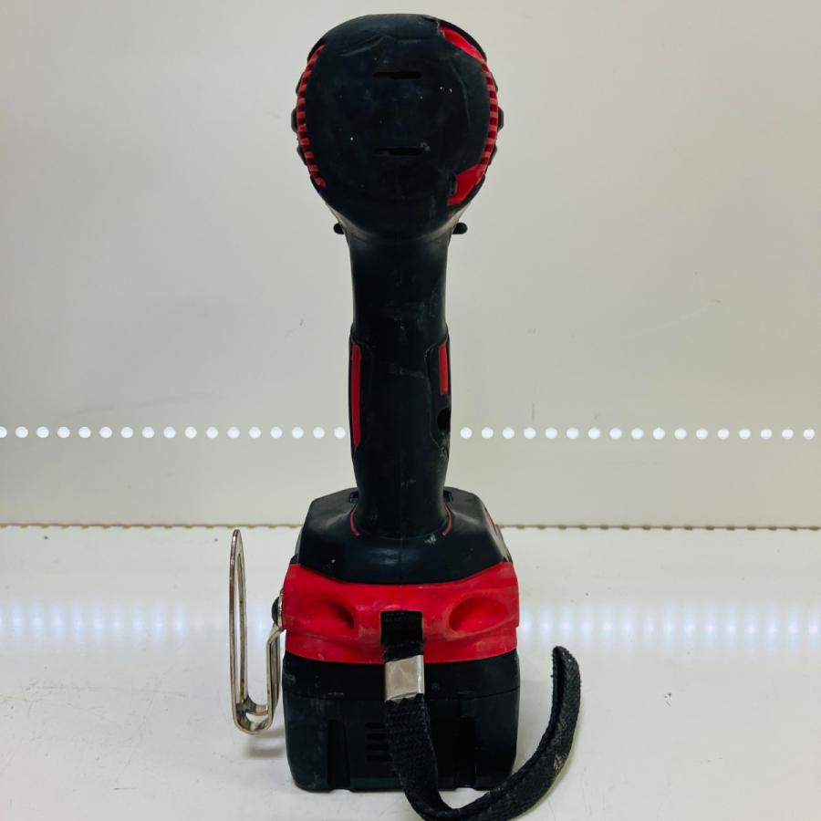 HITACHI 日立 36v インパクトドライバ バッテリーx２ 充電器 ケース付 WH36DA レッド 【インライン】 傷や汚れあり