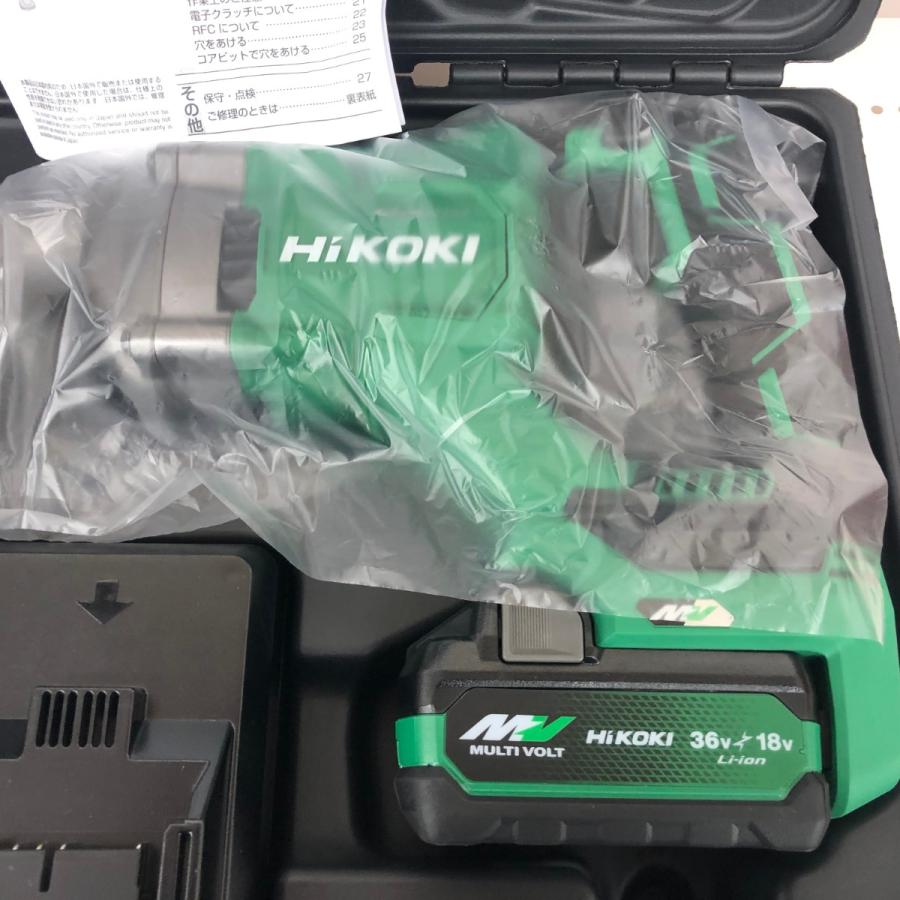 ДД HiKOKI ハイコーキ 振動ドリル 未使用品(S) 充電器・充電池2個 