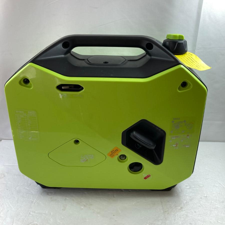 EENOUR 3.5L 1.4kVA 4サイクル インバーター発電機 GS1800i 黄緑 やや