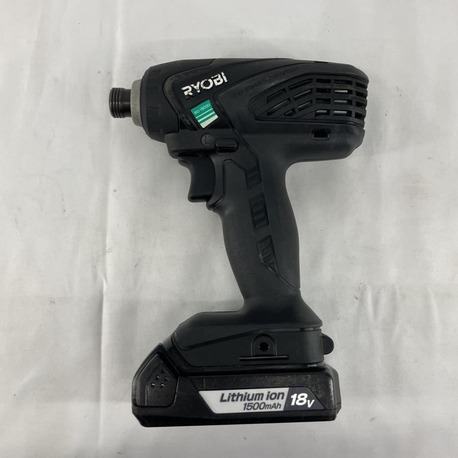 RYOBI リョービ インパクトドライバ BID-1800D ブラック 傷や