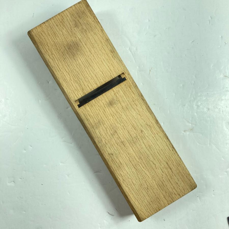 永弘」 「永弘」二寸鉋 扇田重膳作 桐箱入り やや傷や汚れあり