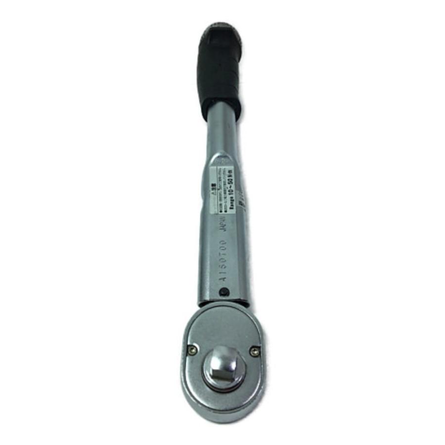 【中古】TONE トルクレンチ T3MN50 TONE プレセット形トルクレンチ(T3MN50)全長:308mm、質量:520g 工具