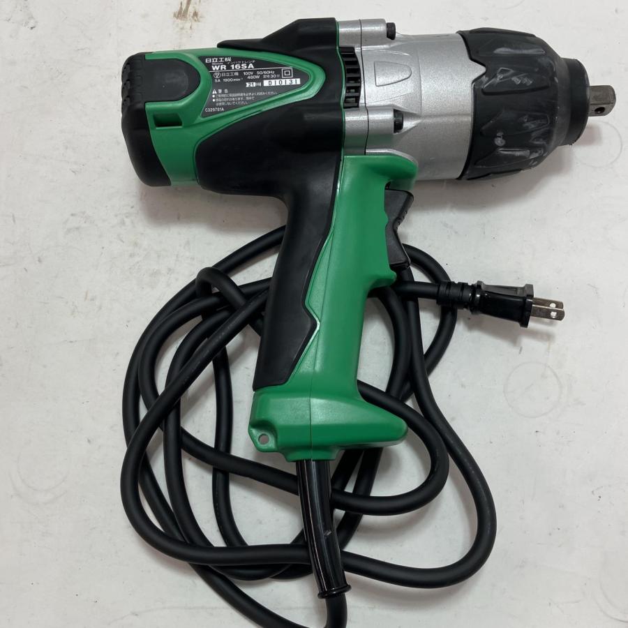 HITACHI 日立 インパクトレンチ WR16SA グリーン ケース付 100v コード