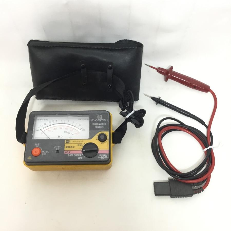 ΘΘ KYORITSU 共立電気計器 絶縁測定器 MODEL 3213 イエロー 傷や汚れ 
