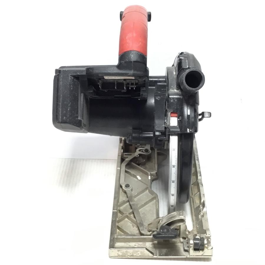 MAX マックス 防じん兼用丸のこ 165mm 18v 充電器・充電池1個 コードレス式 程度C PJ-CS61CDP レッド 傷や汚れあり 【龍勢】