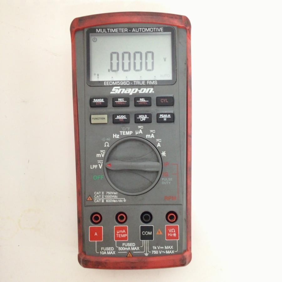 ΘΘ Snap-on スナップオン デジタルマルチメーター EEDM596D 傷や