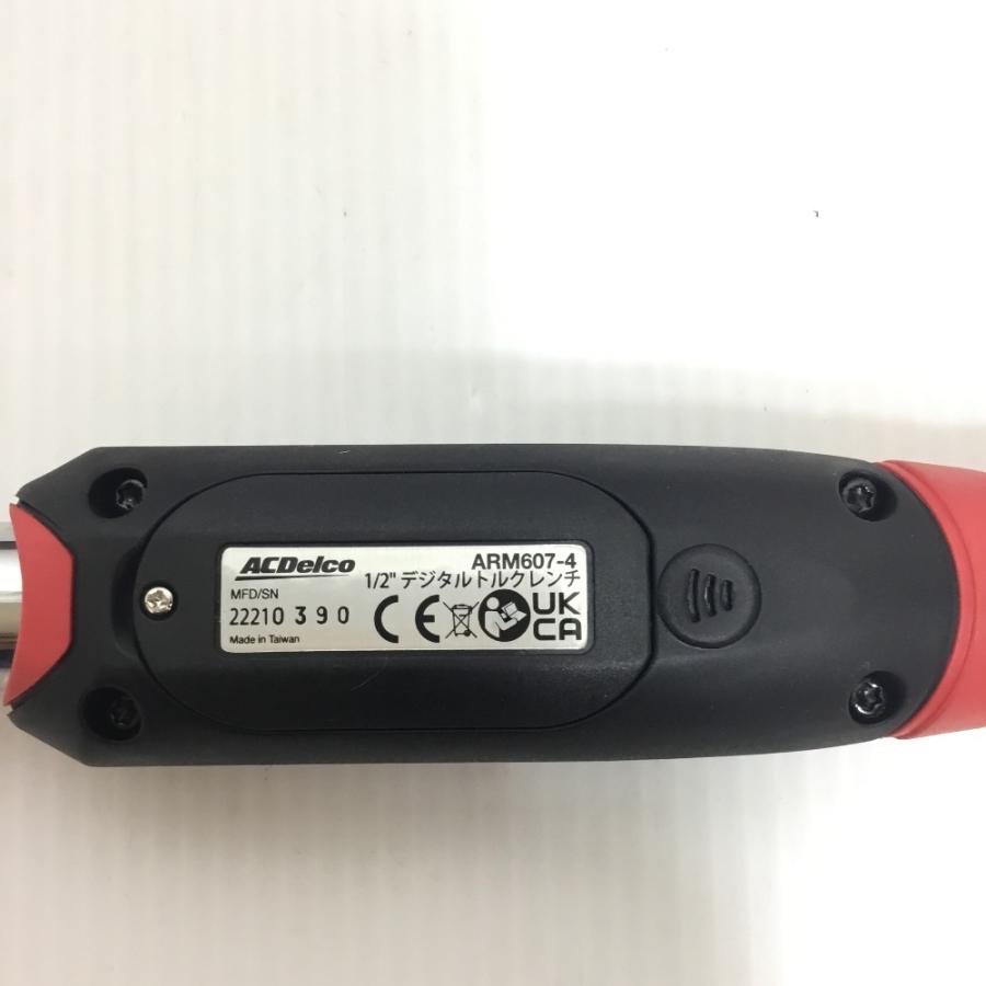 ΘΘ ACDelco デジタルトルクレンチ ケース付 ARM607-4 やや傷や ΘΘ ACDelco デジタルトルクレンチ ケース付 ARM607-4 やや傷や