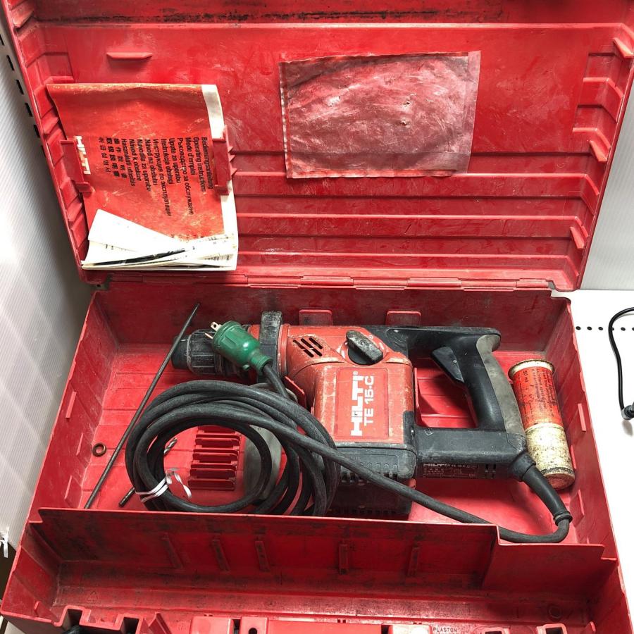 Hilti ヒルティ ハンマドリル TE15-C レッド 傷や汚れあり 