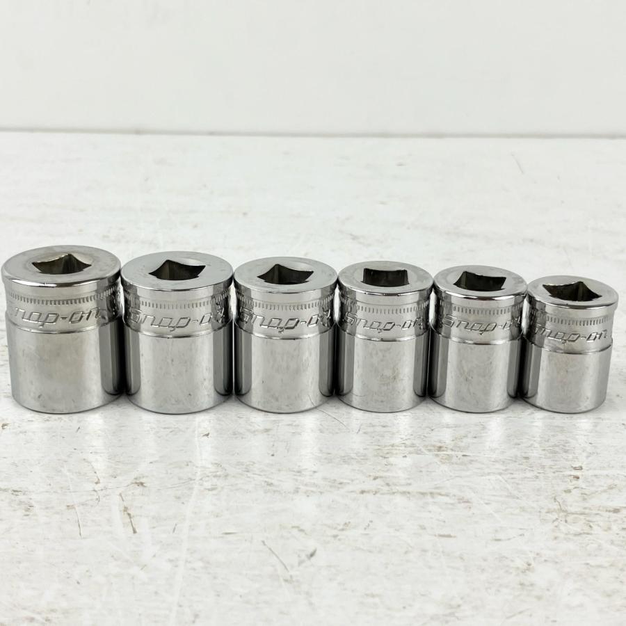 ЗЗ Snap-on スナップオン 3/8 シャローソケットセット YFSM81他 12個 