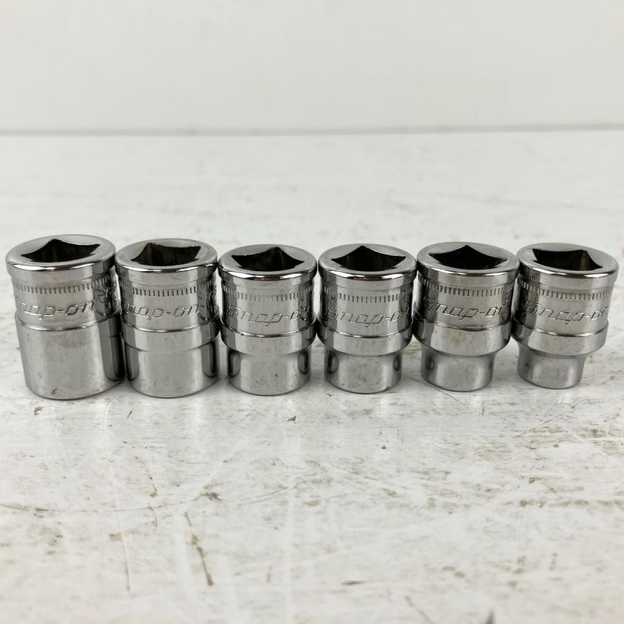 ЗЗ Snap-on スナップオン 3/8 シャローソケットセット YFSM81他 12個 
