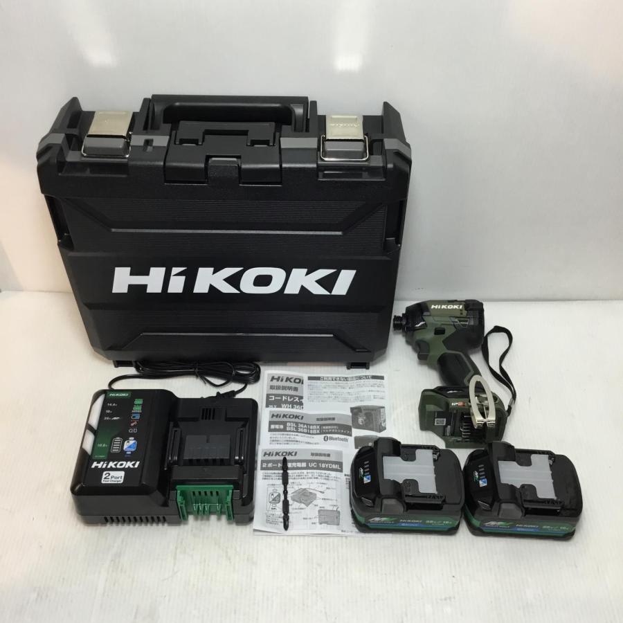 ΘΘ HiKOKI ハイコーキ インパクトドライバ 未使用品(S) 充電器・充電池