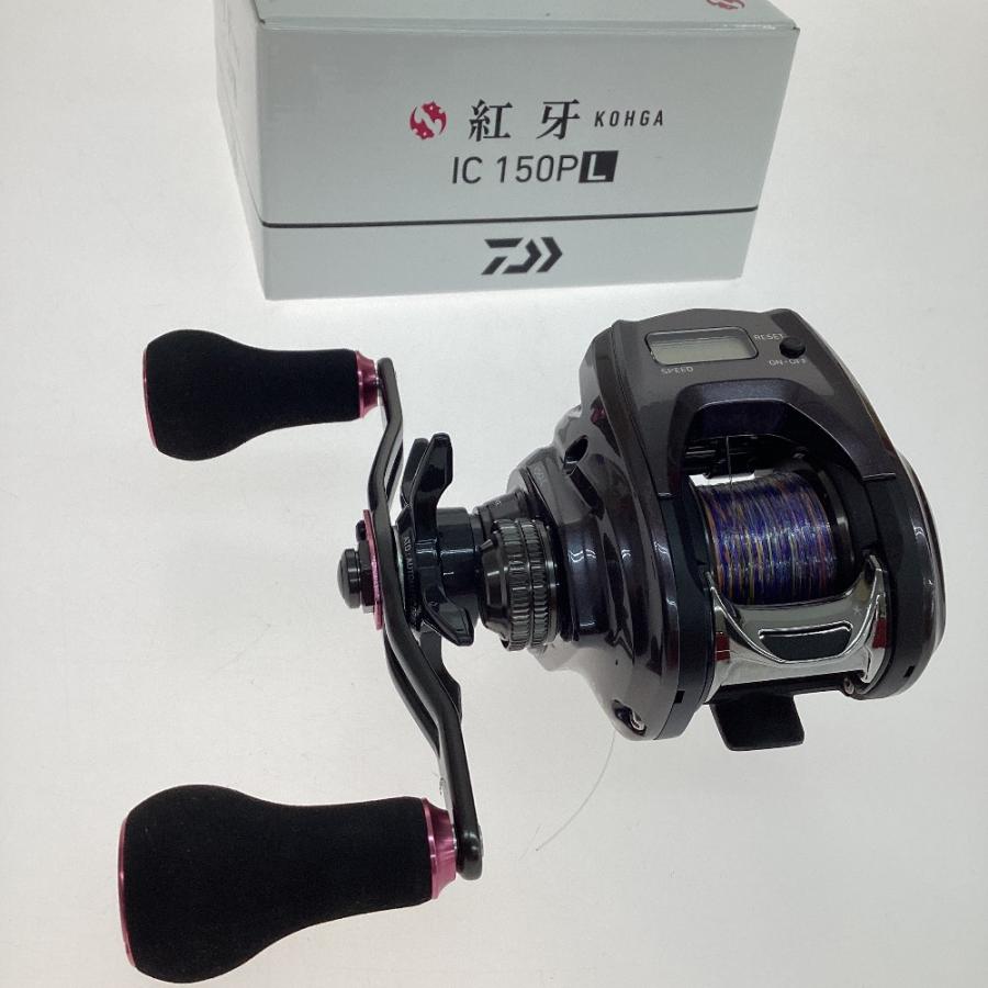 DAIWA ダイワ 21紅牙IC150PL 両軸リール 00631012 やや傷や汚れあり 
