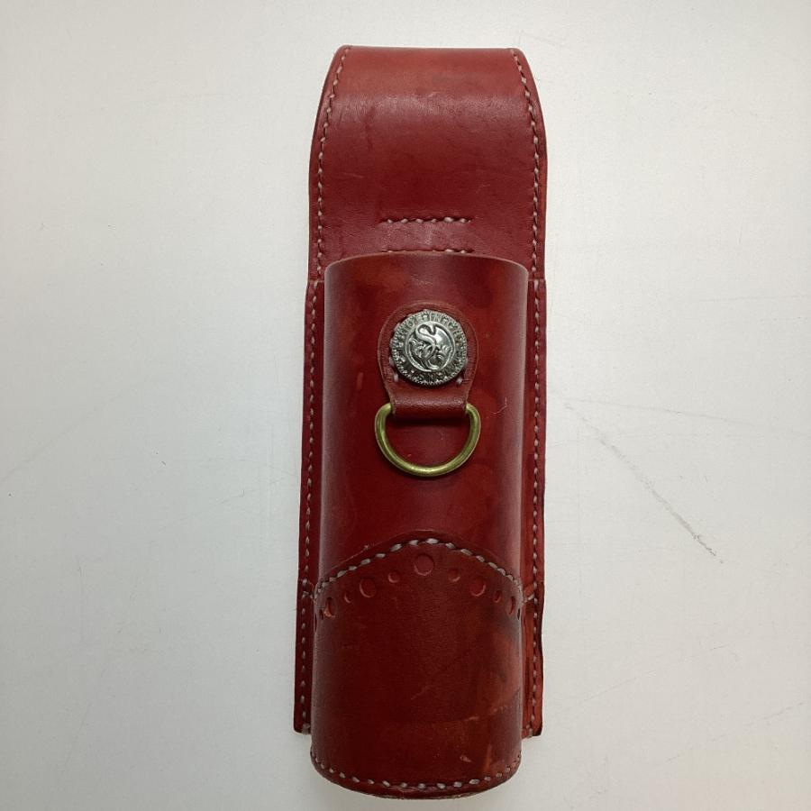 §§ samurai craft サムライクラフト 熊撃退スプレーホルダー レザー バーガンディ 傷や汚れあり の商品画像