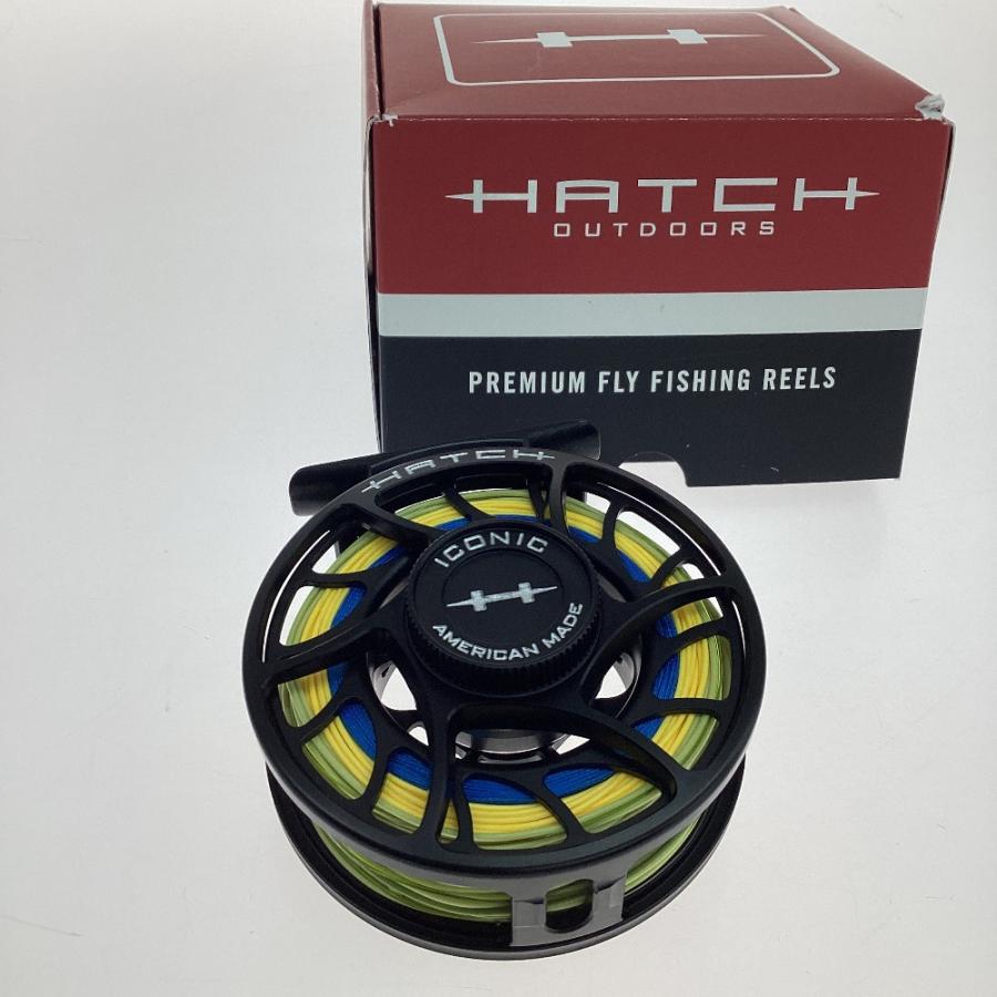 HATCH ハッチ アイコニック4plus フライリール ラージアーバー HATCH ハッチ アイコニック4plus フライリール ラージアーバー