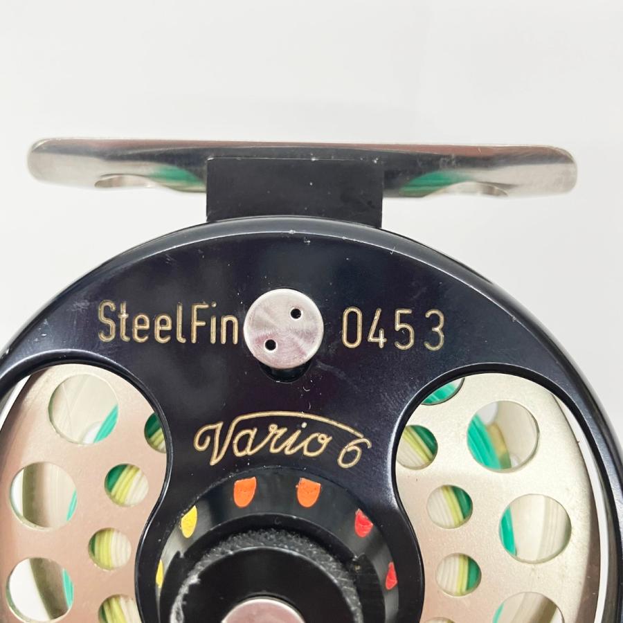 〇〇 STEEL FIN スティールフィン VARIO6 0453 フライリール やや傷や