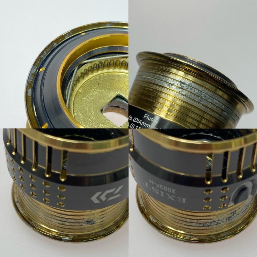 DAIWA ダイワ 15イグジスト 2003F-H 純正スプール 傷や汚れあり DAIWA ダイワ 15イグジスト 2003F-H 純正スプール 傷や汚れあり
