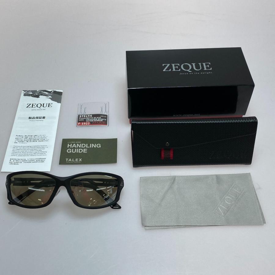 ZEQUE 偏光サングラス ブラック F-1922 フィッシング 釣り用品 ZEQUE 偏光サングラス ブラック F-1922 フィッシング 釣り用品