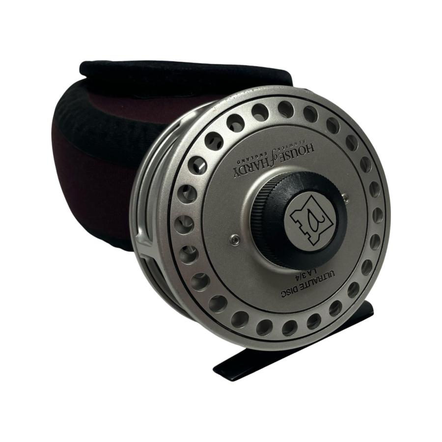 HARDY ULTRALITE 5000 DD フライリールブラック HARDY ハーディー フライリール ウルトラライトディスク LA 3/4 やや傷