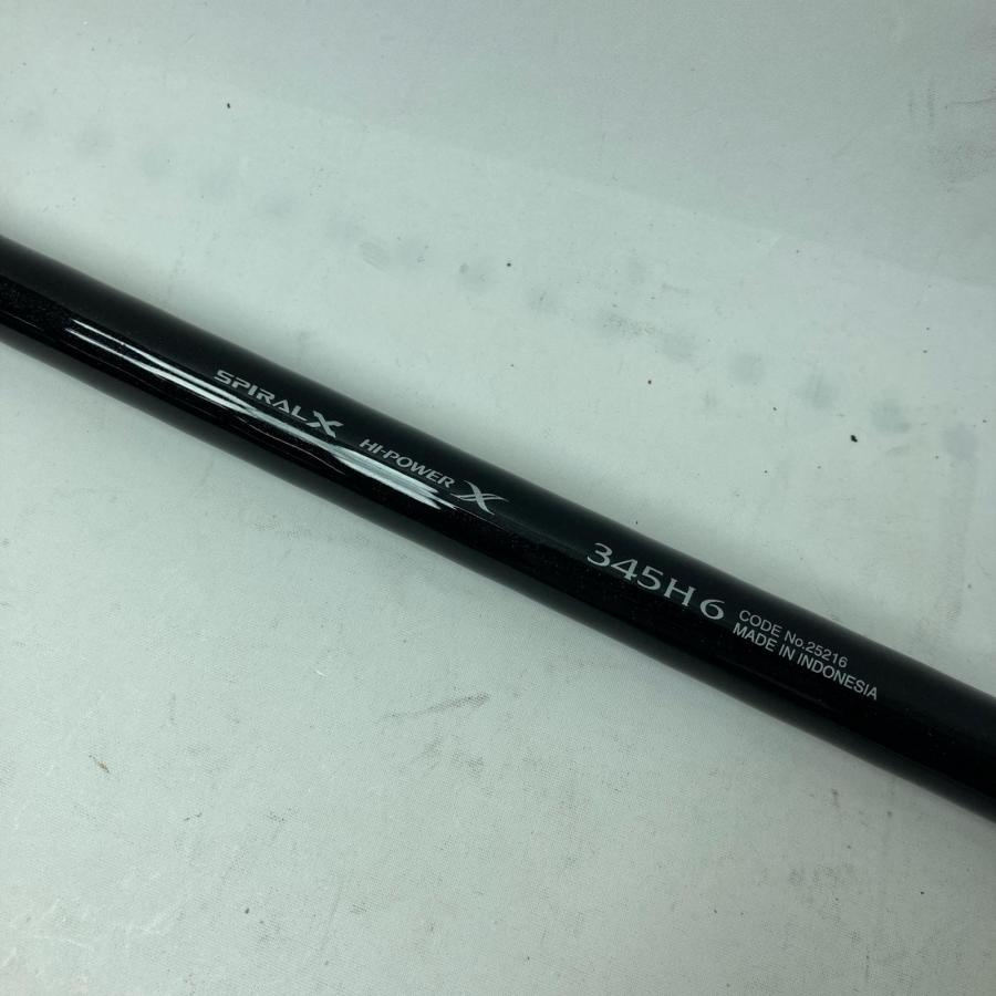 SHIMANO シマノ 投竿 ボーダレス 345H6 25216 竿袋付 やや傷や汚れあり
