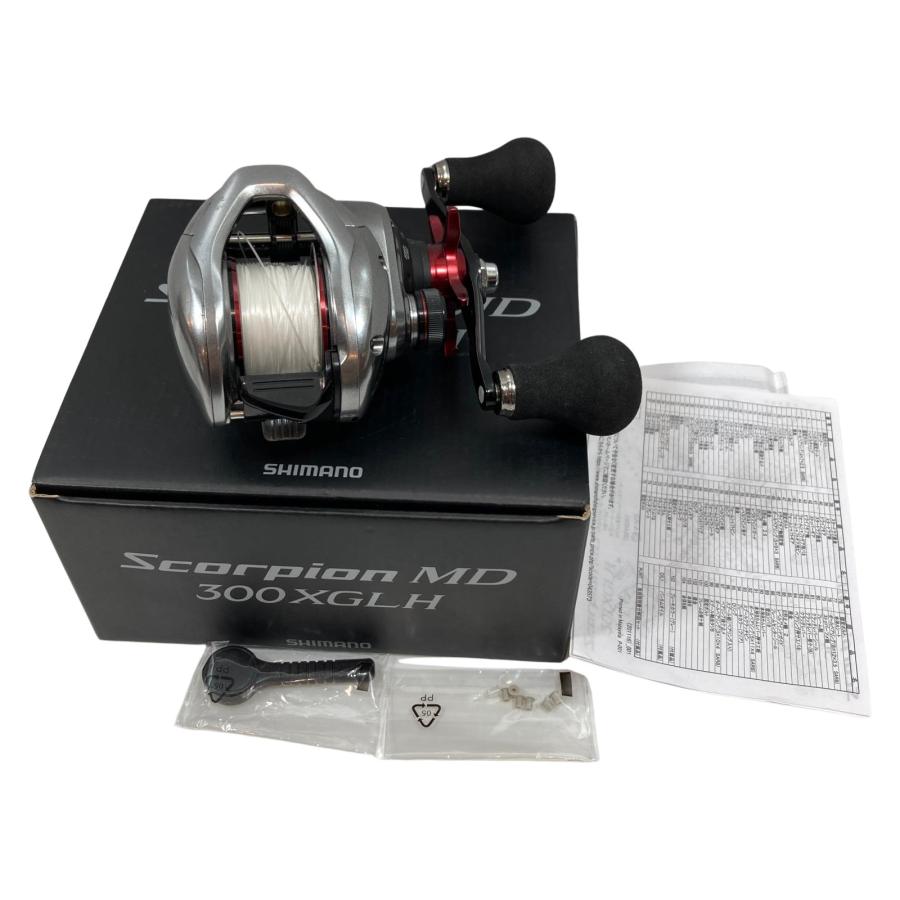 ττ SHIMANO シマノ ベイトリール スコーピオンMD 300XG LH 043597 やや
