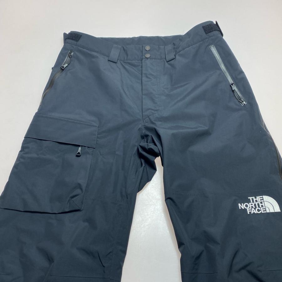 §§ THE NORTH FACE ザノースフェイス スキーウェア(パンツ) SIZE L 程度B NS62312 ブラック やや傷や汚れありの画像