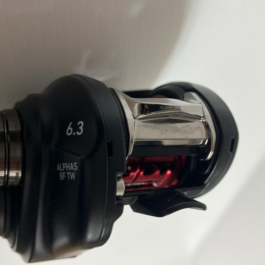 DAIWA ダイワ ベイトリール 25アルファス BF TW 6.3L  00630269 目立った傷や汚れなしの画像