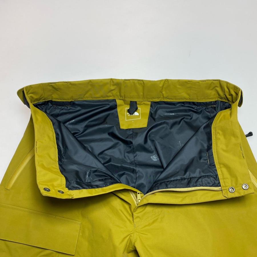 §§ THE NORTH FACE ザノースフェイス スノーボードウェア(パンツ) SIZE L 程度B シュカブラパンツ NS62312 モスグリーン やや傷や汚れありの画像